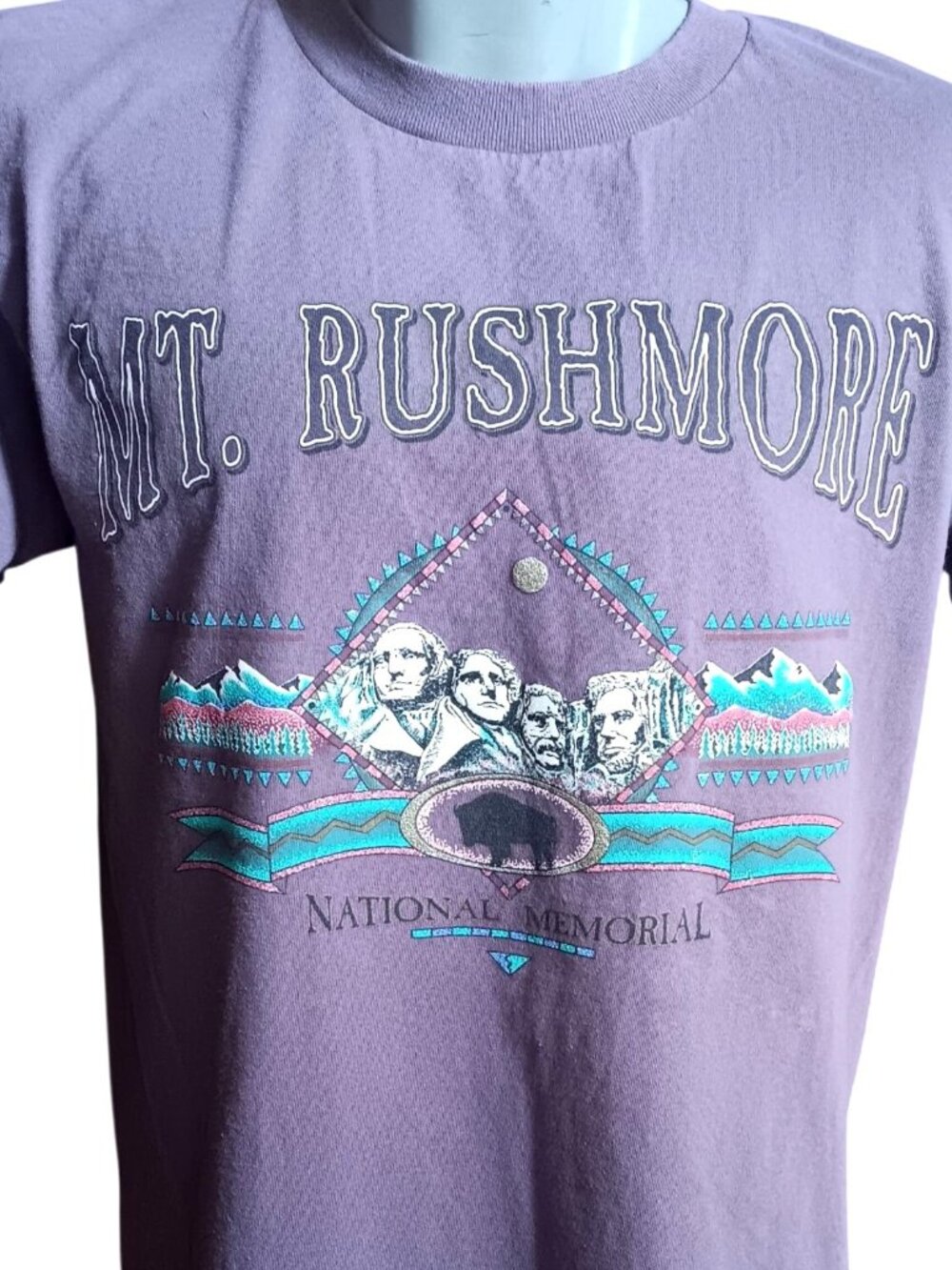 True Vintage Large T-shirt Single Stitch Mt. Rushmore National Memorial USA